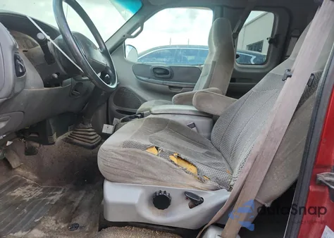 2000 Ford F150 из США, поврежденный, VIN 1FTZX1721YNA09515